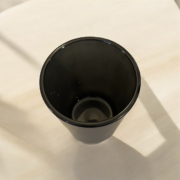 5” Black Glass Vase - Picture 5 of 9